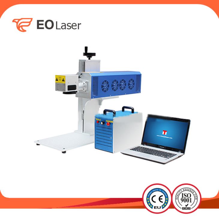 50W Mini Fiber Laser Marking Machine For Metal